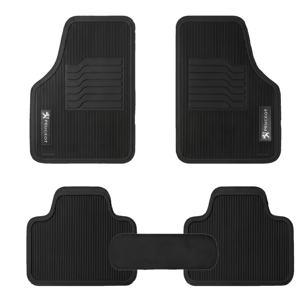 Jogo Tapete De Borracha Personalizado Peugeot 206 207 208 2008 5 Peças