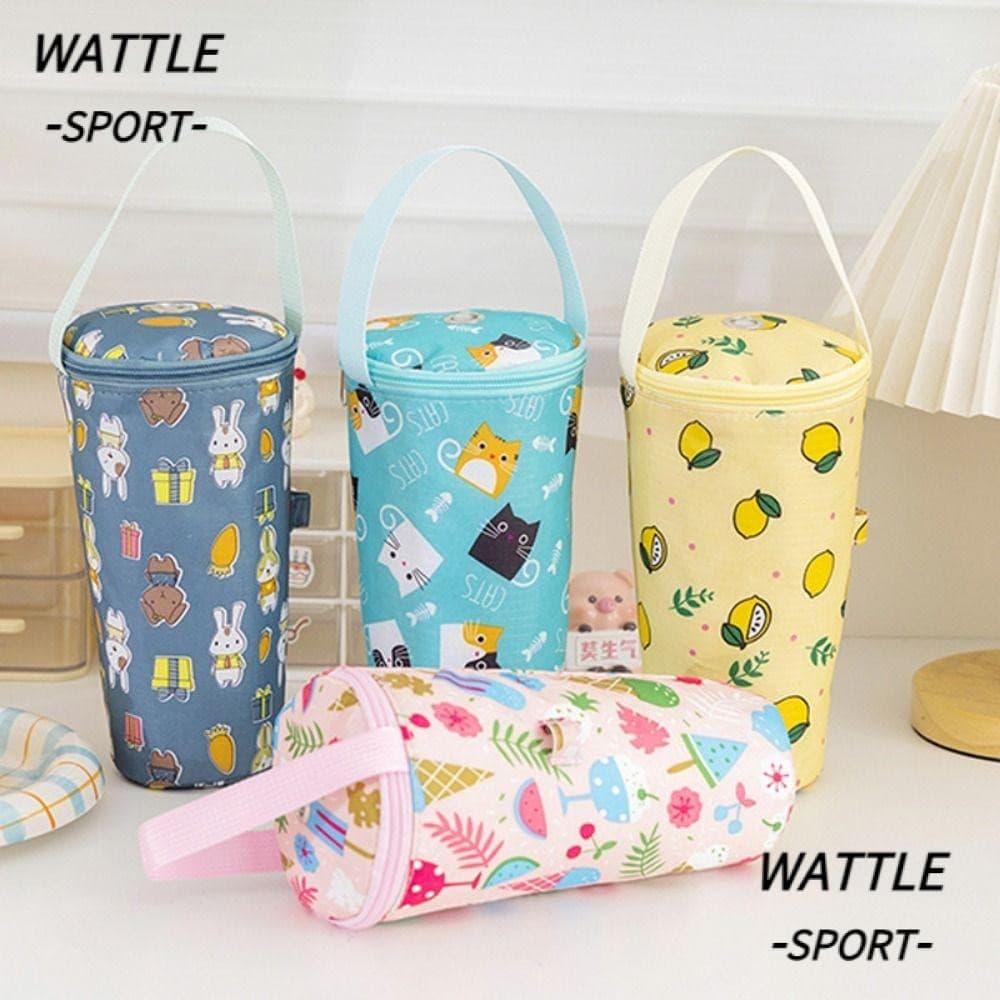 Sacola De Chá De Leite WATTLE , Capa De Copo Isolada De Pano De Transporte , Bolsa Portátil De Viagem Para Preservação D