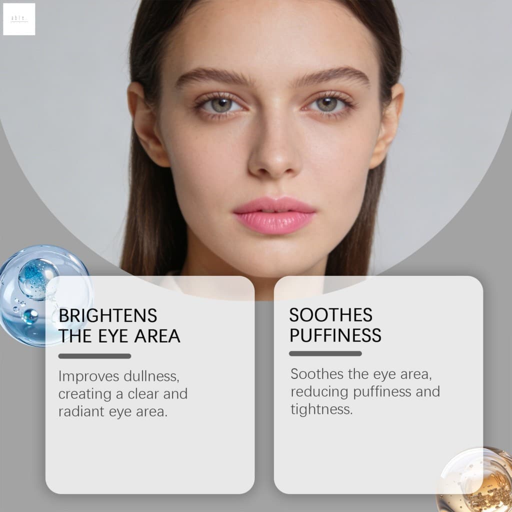 Creme Para Os Olhos Com Niacinamida-Fórmula Leve Cuidados Diários A Pele