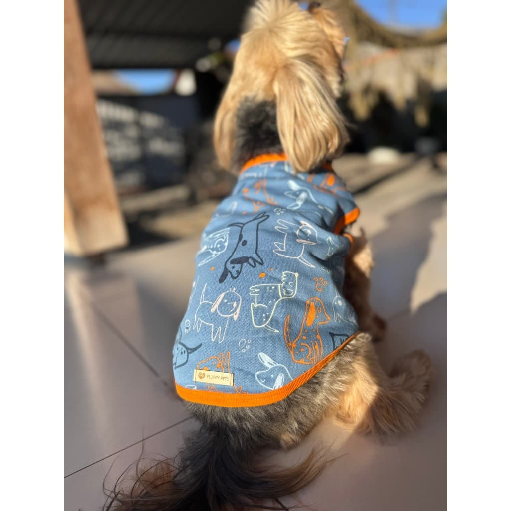 Roupa de Frio para Cachorro 100% Algodão Peluciada Blusa Pet P ao XGG