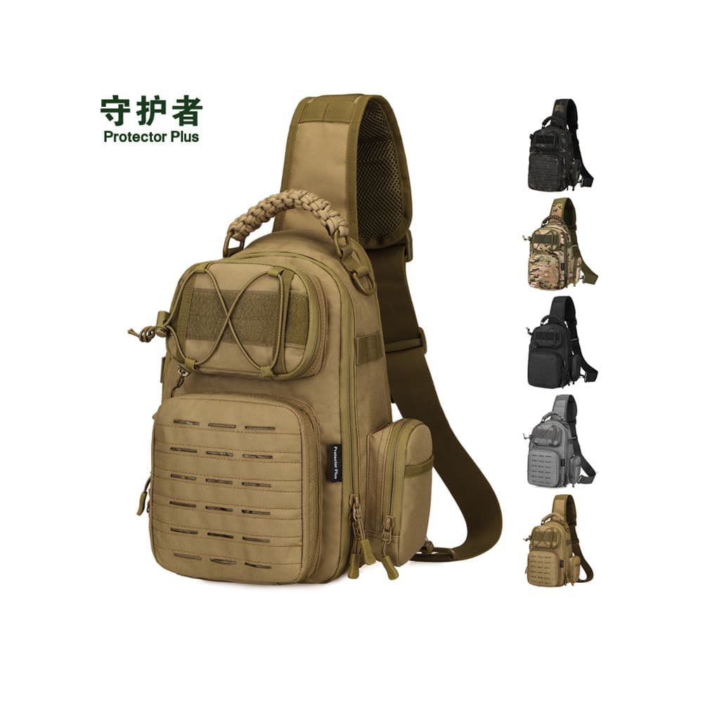 Guardian Lure Bag Messenger Bolsa de Ombro Masculina Multifuncional Esportes Viagem Ao Ar Livre Camuflagem Tática Bolsa