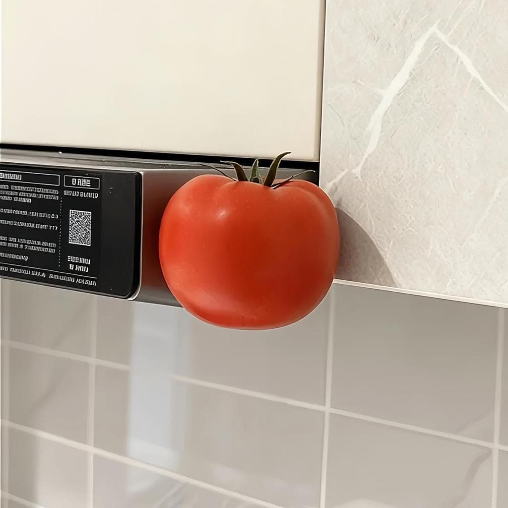 Japão preferido magnético geladeira adesivos simulação tomate criativo adesivos magnéticos cozinha gama capô adesivos de