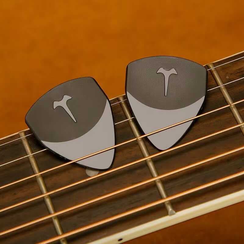 Palhetas de guitarra de náilon genuíno Ultra-fino guitarra acústica Ukulele crianças acessórios de palheta de guitarra a