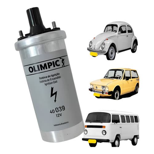 Bobina Ignição Olimpic Fusca Kombi