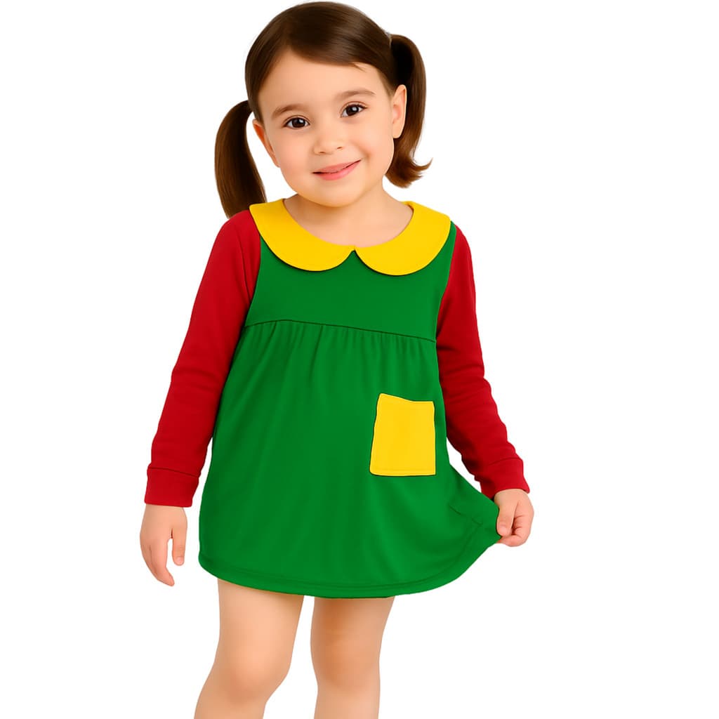 Fantasia Infantil Chiquinha Turma Do Chaves