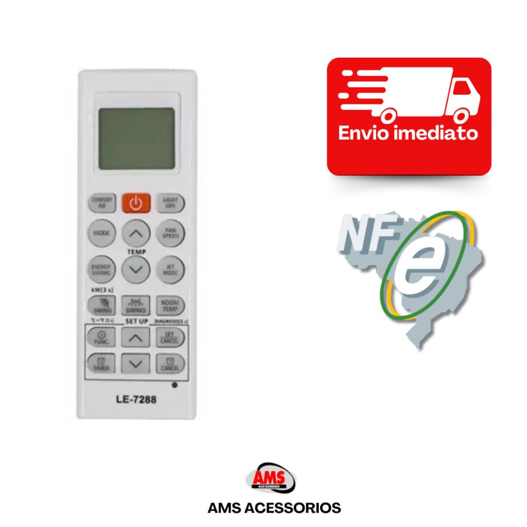 Controle Ar Condicionado Compatível LG Frio Dual Inverter