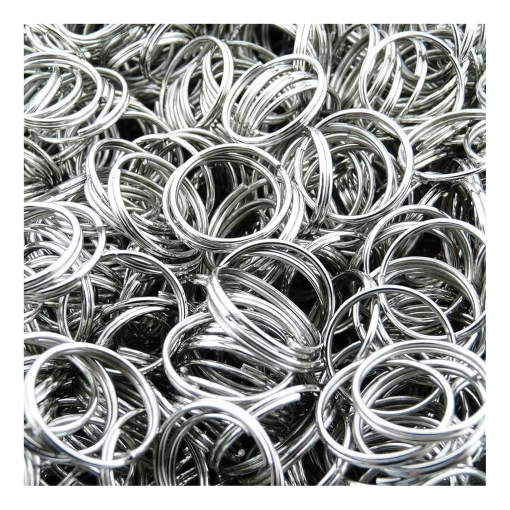 1000 Argolas Para Chaveiro - 14mm - Menor Preço!