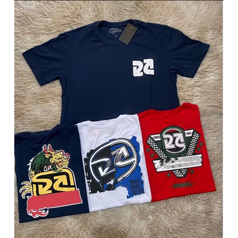 blusa masculina, kit com 3 peças, camisa masculina cyclone 100% algodão fio 30.1.