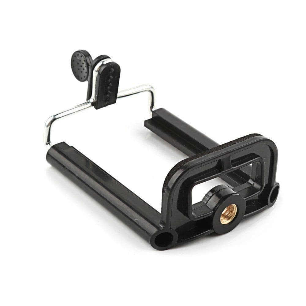 Suporte Adaptador de Celular com Rosca 1/4 Universal para Tripé Bastão Selfie Vlog Gravação Vídeo