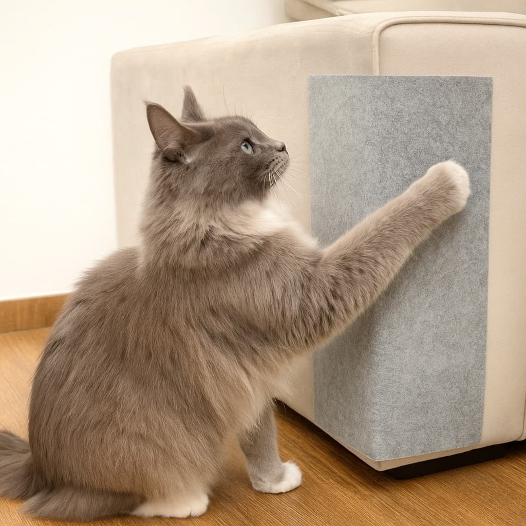 Arranhador Adesivo Para Gato Protetor Para Sofá Cama Carpete Premium Móveis Parede Tapete Para Gatos