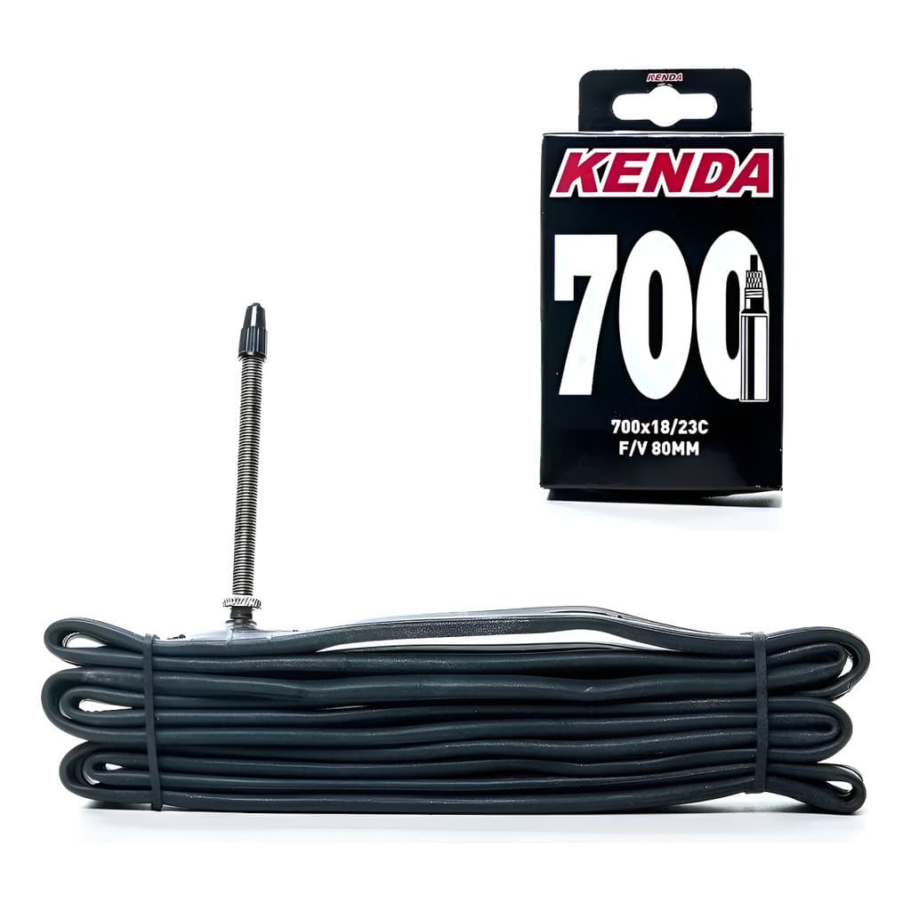 01 Câmara Ar Bike Kenda Speed Aro 700 X 18/23 Bico Fino 80mm Presta