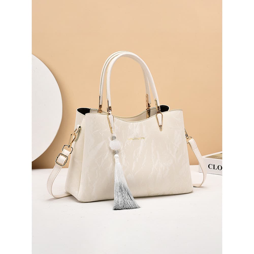 Novo estilo chinês estilo chinês saco 2025 novo estilo grande capacidade Commuter bolsa feminina de meia-idade mãe saco