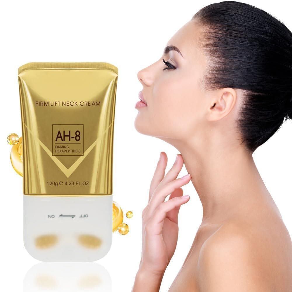 Creme Firmador para Pescoço AH-8 para Pele Flácida, Cuidado Corporal Confortável, Novo Creme Firmador para Pescoço com R