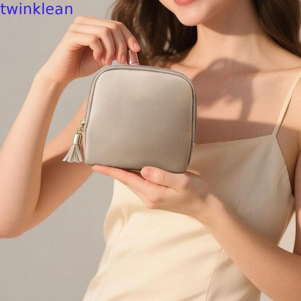 Bolsa De Embalagem De Joias TWINKLEAN , Anéis , Colar , Brincos , Pulseira , Mini Cosmética , Organizador