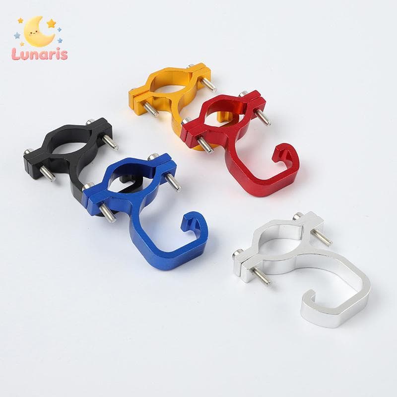 Lunaris Scooter Elétrico Gancho Simples Bicicleta Ra Tubo Cabide De Armazenamento Bule Elétrica Portátil Capacete Metal