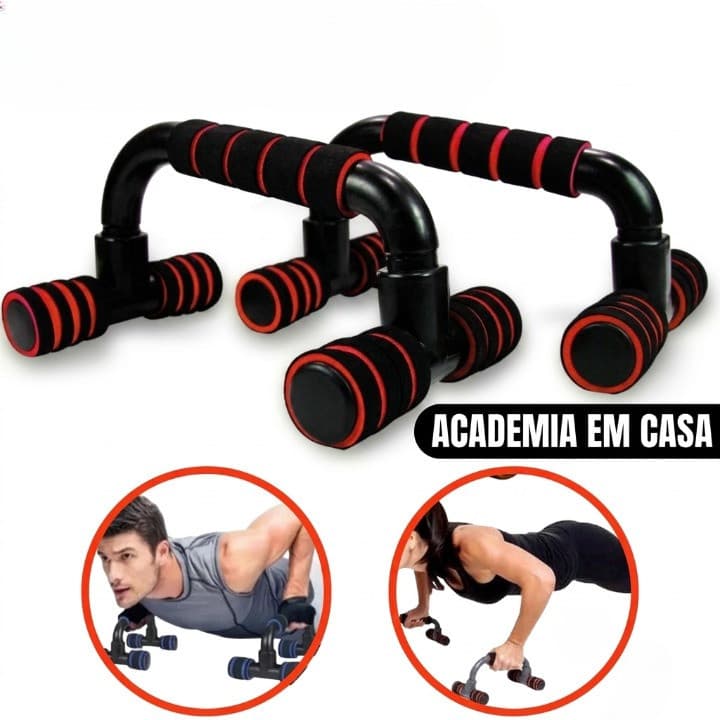 Par De Barra Paralelas Para Flexão Treino Funcional Academia Em Casa Dibea