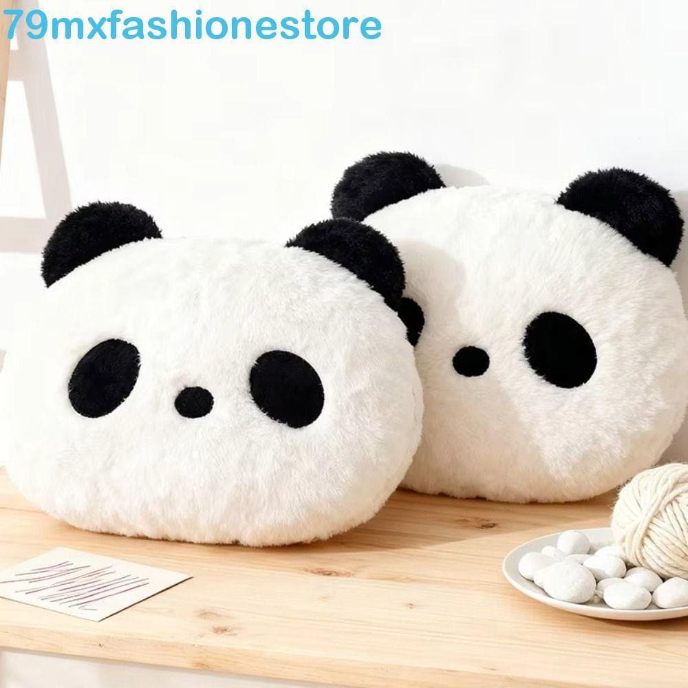 MXFASHIONESB Travesseiro De Panda Recheado , Almofada De Pelúcia Kawaii Para Sofá De Quarto , Almofadas 30 Cm