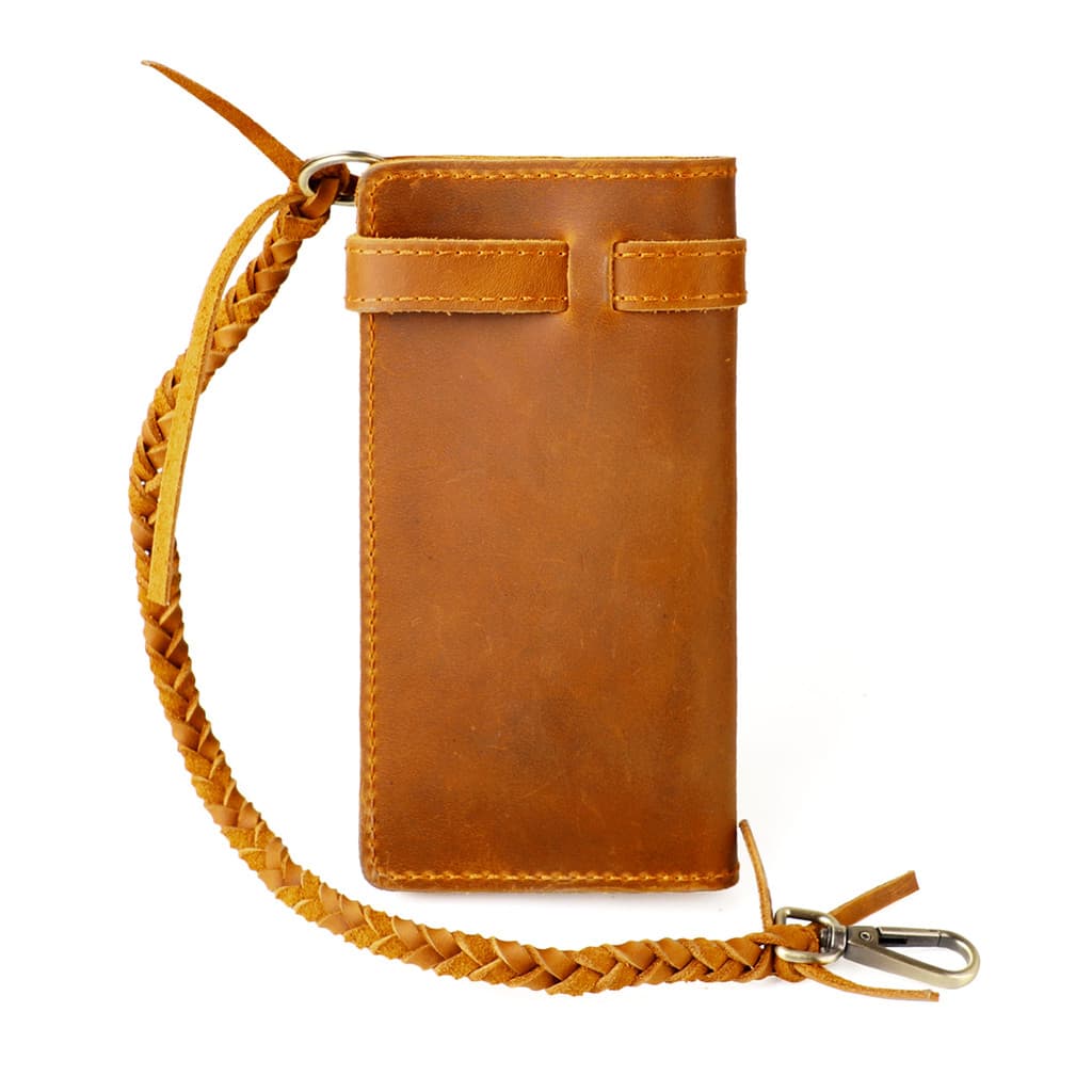 Venda direta da fábrica carteira masculina primeira camada de couro genuíno carteira longa carteira masculina