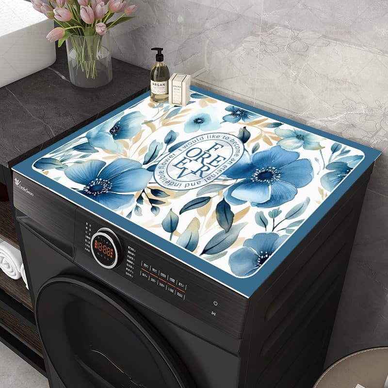 Almofada de cobertura para máquina de lavar tambor Almofada de bancada de lama de diatomáceas Protetor solar Capa Anti-p