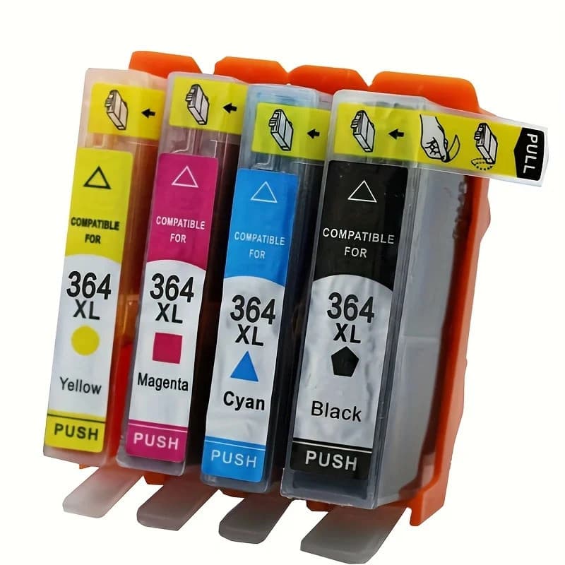 Cartucho de Tinta Compatível HP364XL HP 364 XL 364XL para Impressoras HP Photosmart 5510 5515 6510 B010a B109a B209a Des