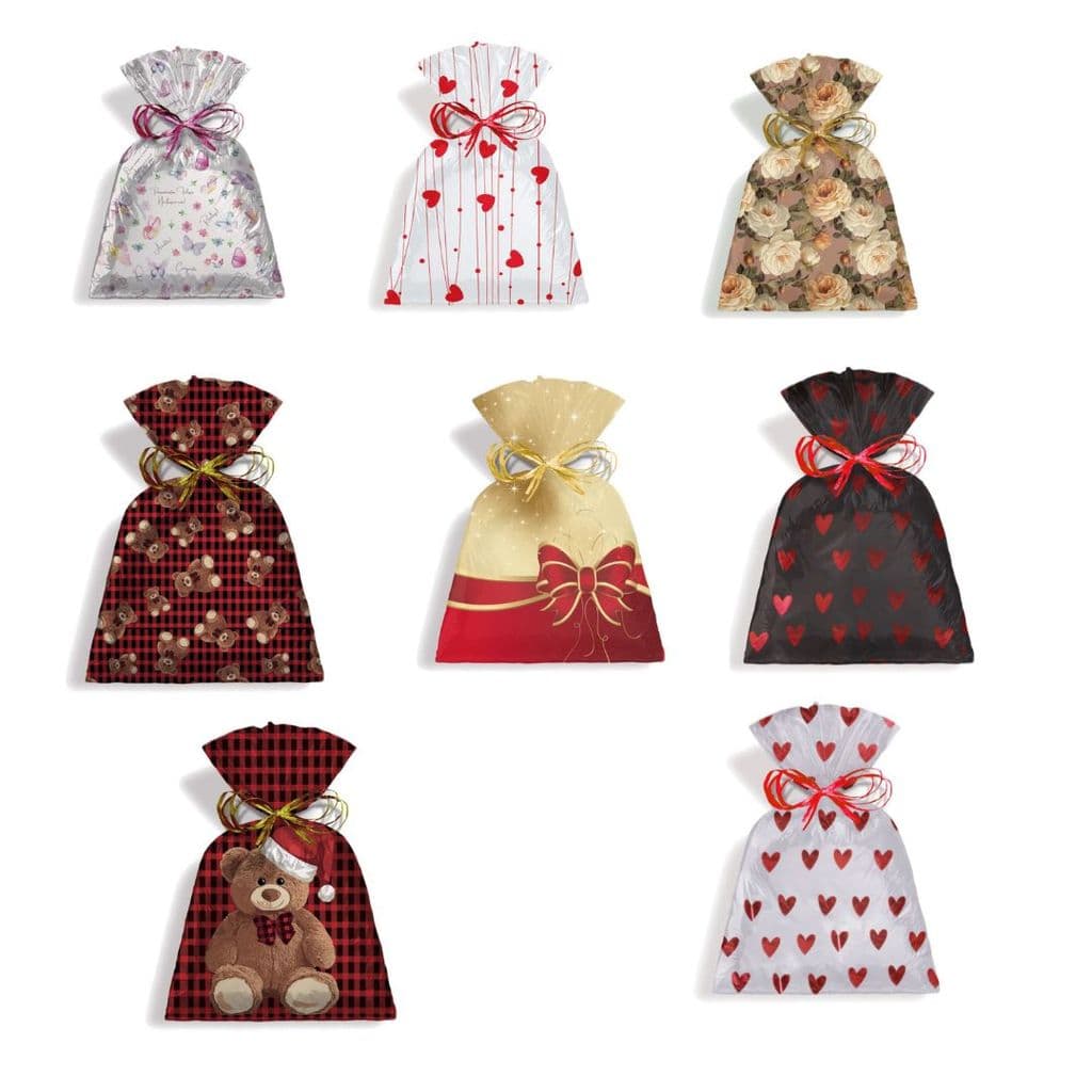Saco para presente 25cmx35cm – 10 unidades
