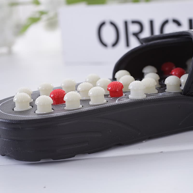 Gd Shiatsu chinelos Gwon Zhilong mesmo estilo sapatos de massagem nos pés girando Tai Chi interior antiderrapante acupon