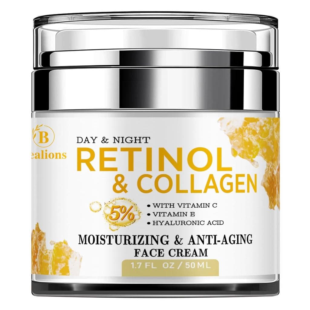 de Retinol para o Rosto Anti-Envelhecimento: para Rugas no Rosto e Pescoço com Colágeno e Ácido Hialurônico
