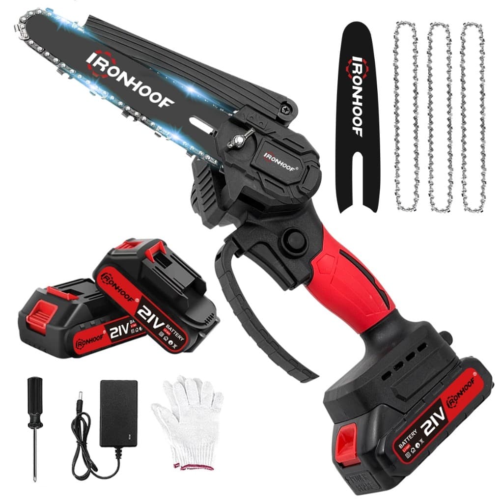 Motosserra Elétrica 6 Polegadas Sem Fio Brushless 21V