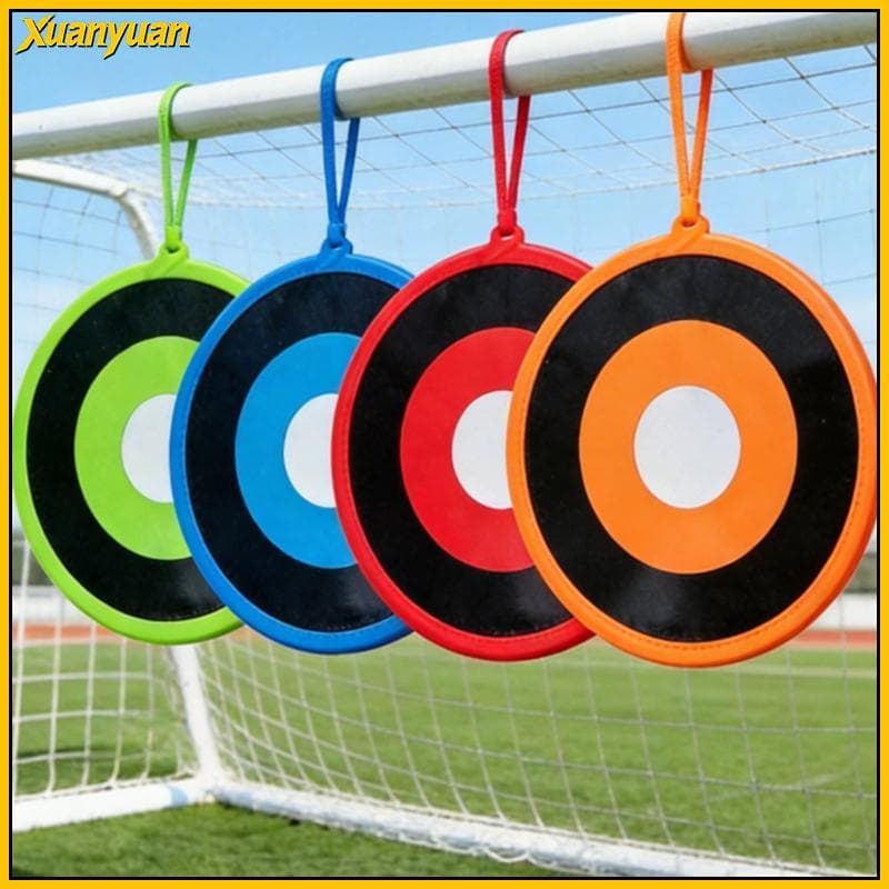 XYuan Prática De Futebol Ajustável Alvos De Treinamento Placas De Gol Portáteis Material Resistente Para Habilidades De