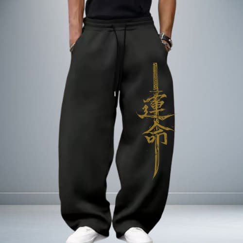 Calça Baggy Masculina Wide Leg Moletom Streetwear Larga Confortável Casual Modelagem Ampla COD06  DESCRIÇÃO OTI