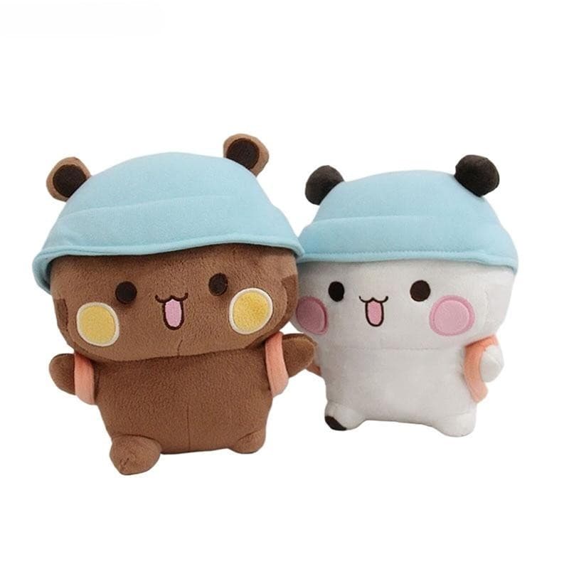 Bonito Pacote De Expressão Boneca Bubu Dudu Brinquedo De Pelúcia Yier Panda Urso Plushie Macio Decoração Animal Crianças