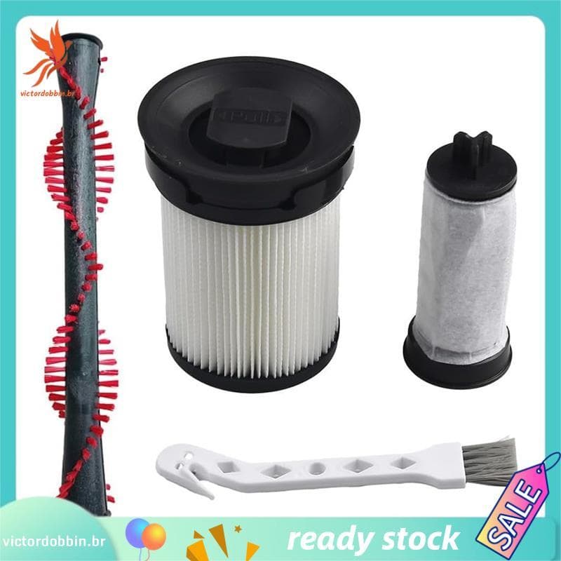 [victordobbin.br] Escova De Rolo De Filtro Para TriFlex HX1 , Peças De Reposição De Aspirador De Pó Lavável