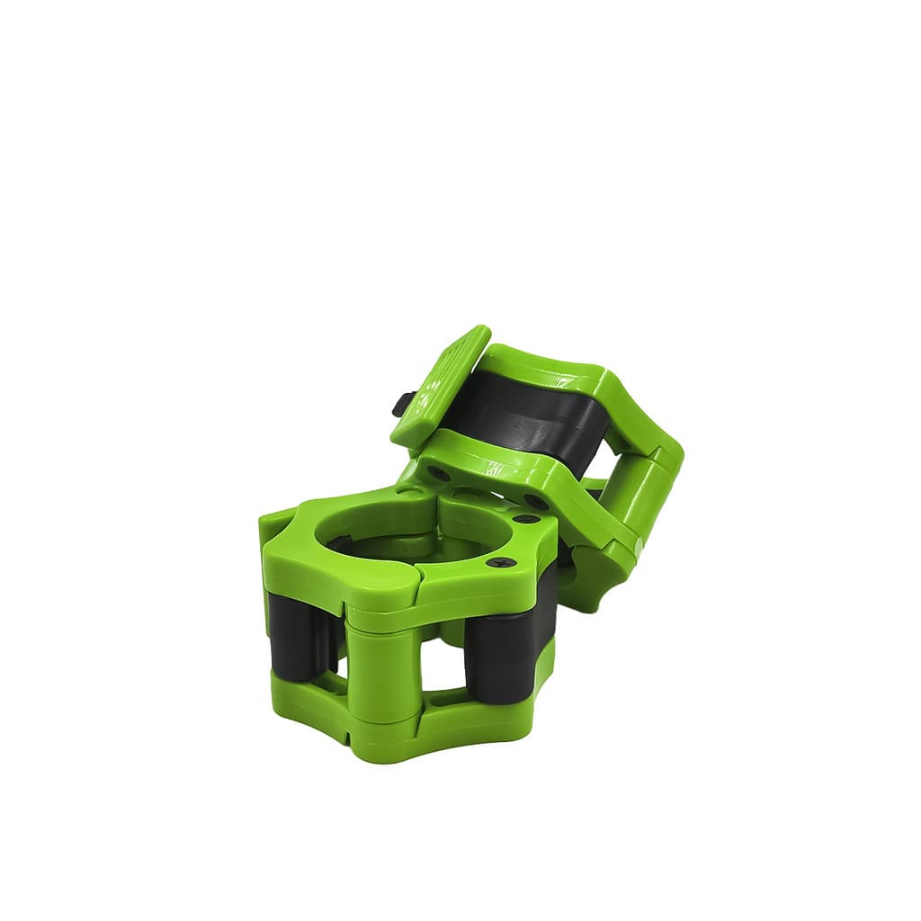 Par Presilhas Para Barra Academia 50mm Anilha Peso Cor Verde