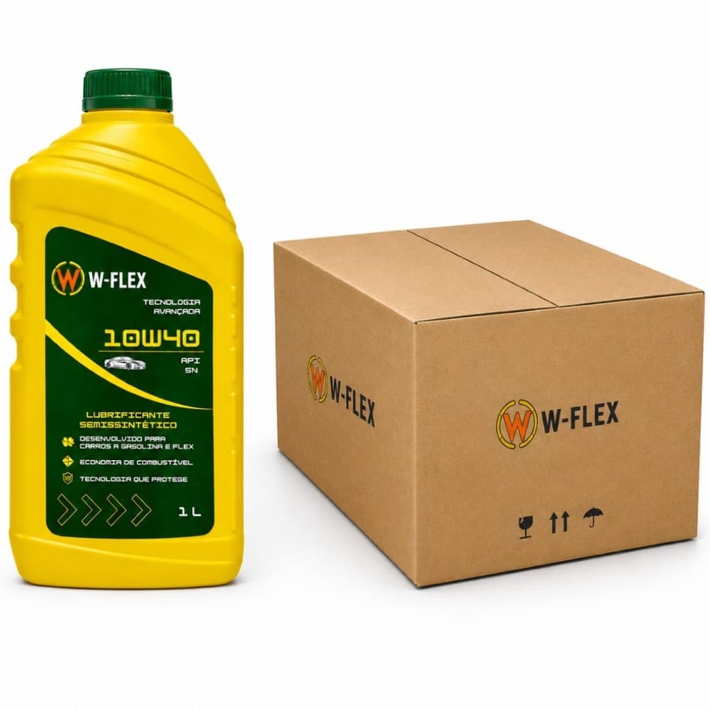 Caixa Oleo 24l 10w40 W-flex Semi Sintético Oleo Motor