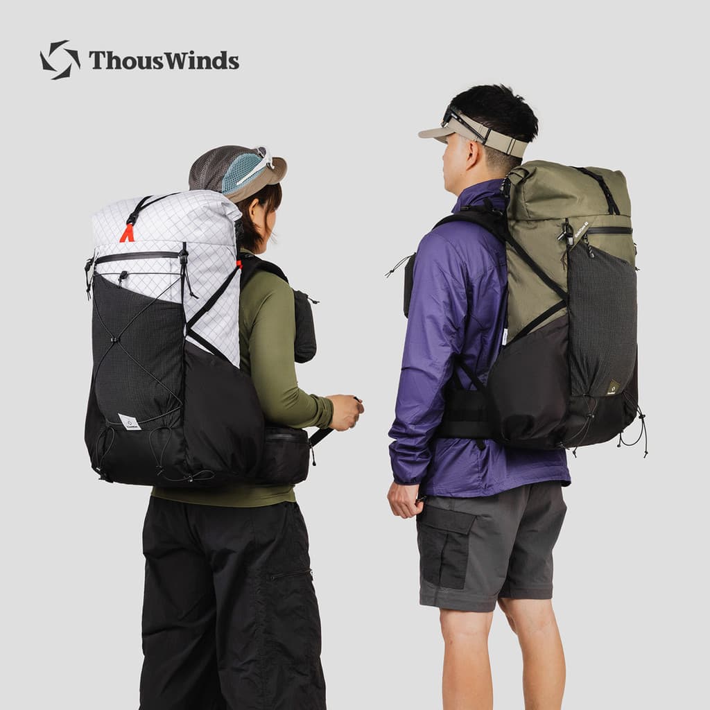 Thous winds mil ventos motor mochila caminhadas ao ar livre caminhadas das mulheres dos homens Ultra-leve 40L mochila de