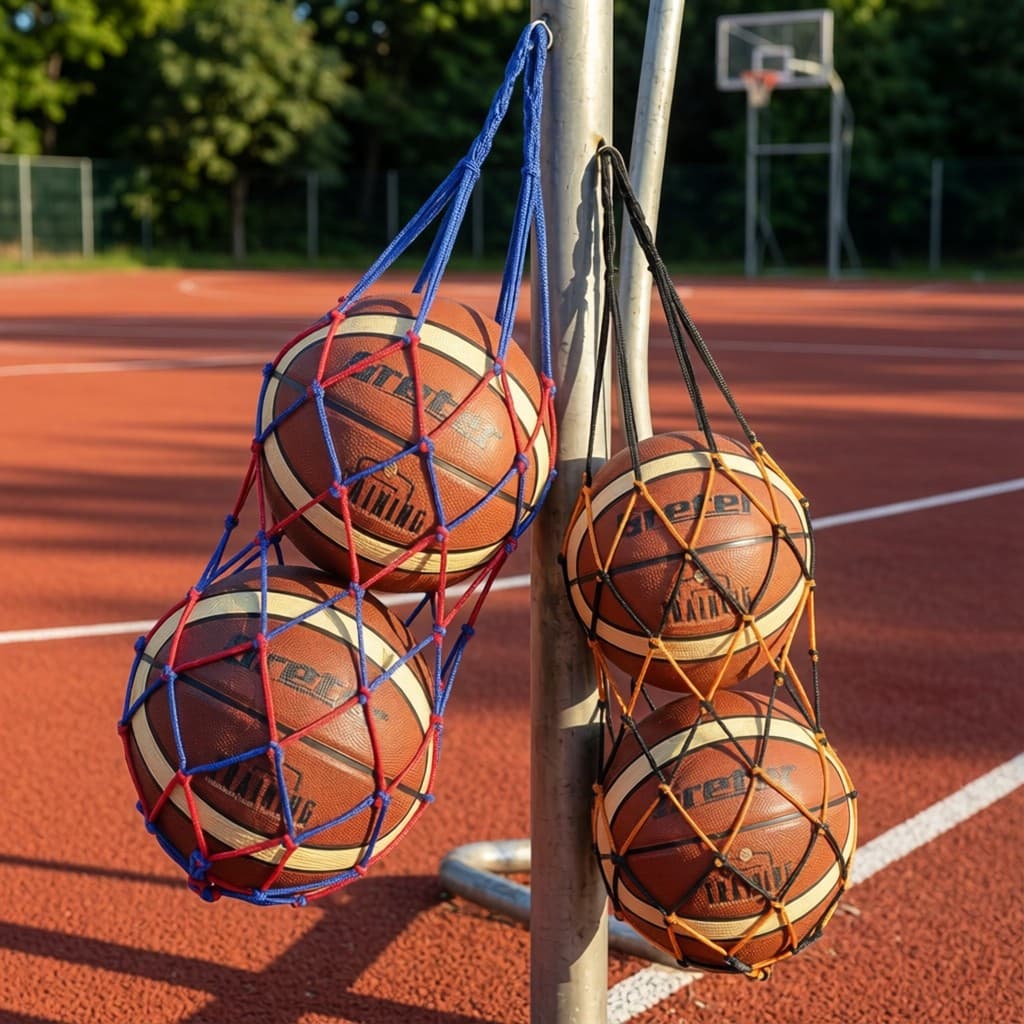 2 pacote de bolsos líquidos de basquete negrito portátil saco de esportes portátil saco de rede saco de armazenamento de