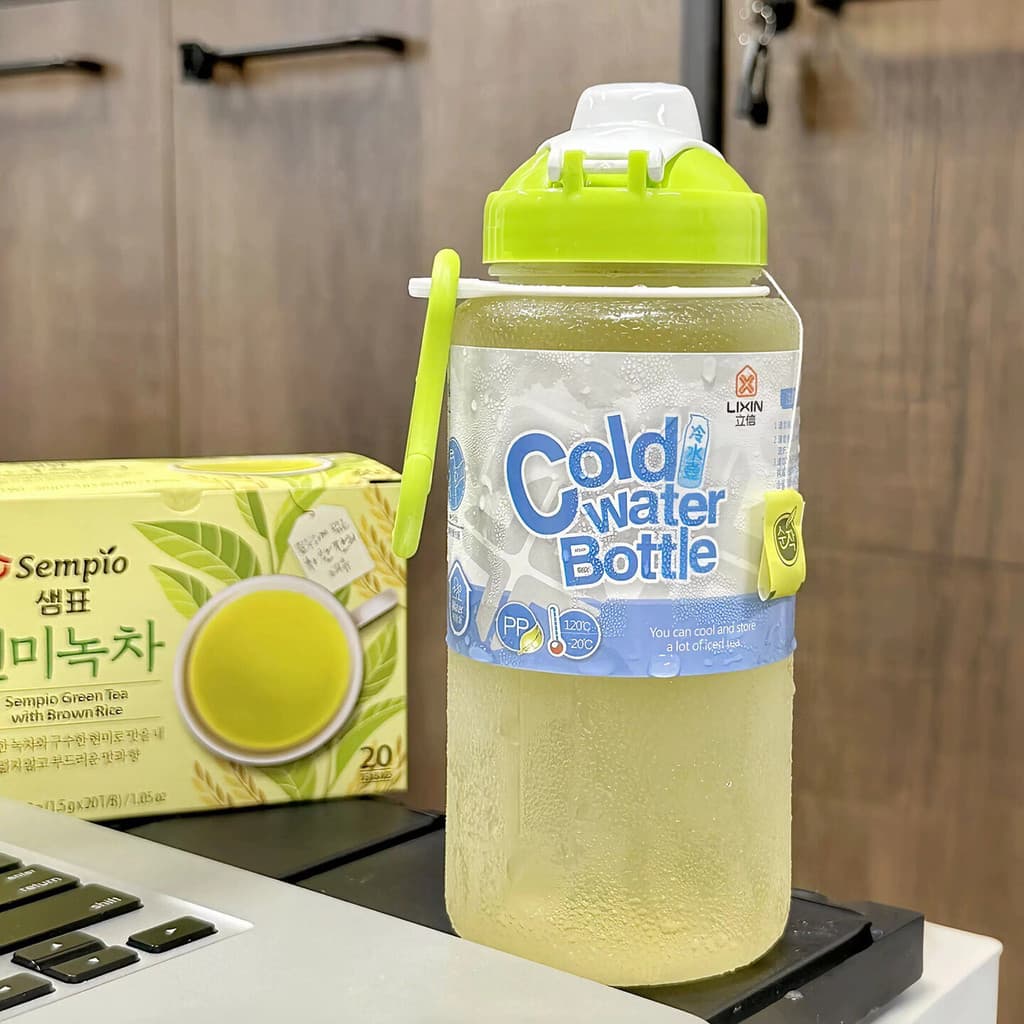 Copo de fermentação fria para viagem, fácil de ter, esportes de grande capacidade, à prova de vazamento, café ao ar livr