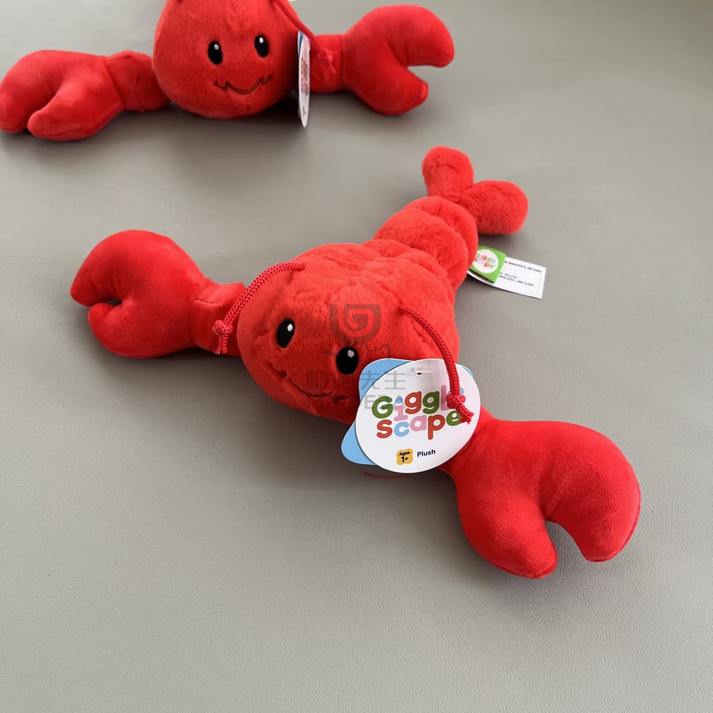 Pedido externo!Lagosta brinquedo de pelúcia vara picolé boneca fofa boneca de pelúcia