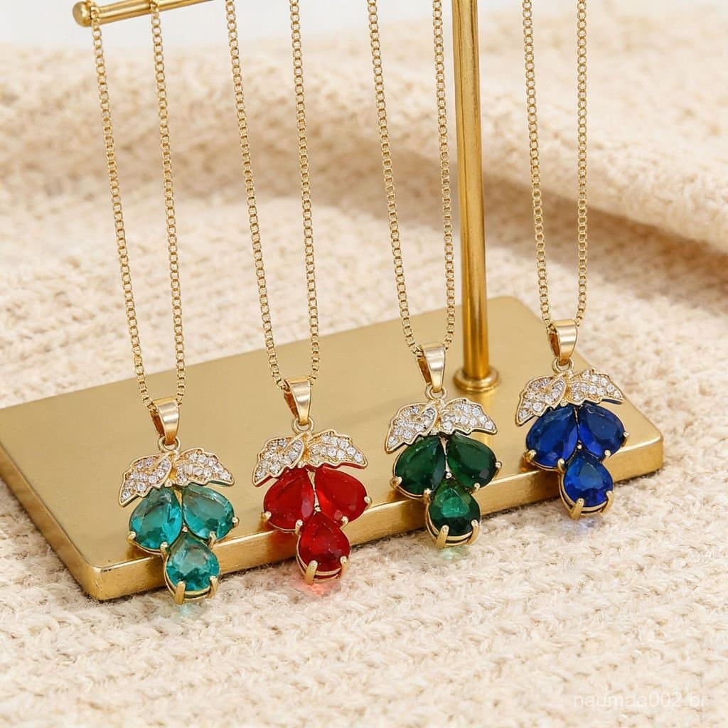 Novos Acessórios de Pingente Versáteis DIY Colar de Design Doce e Exclusivo