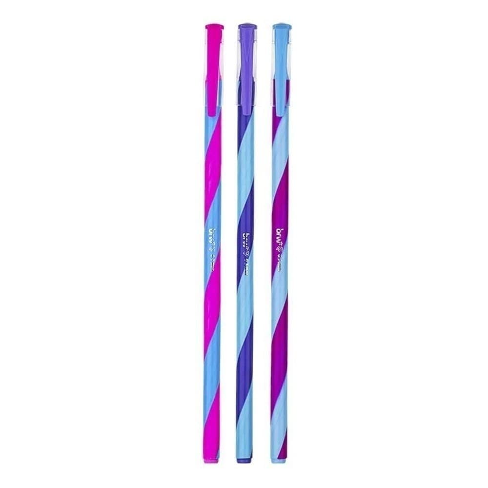 Caneta Esferográfica 0,7mm Marshmallow BRW