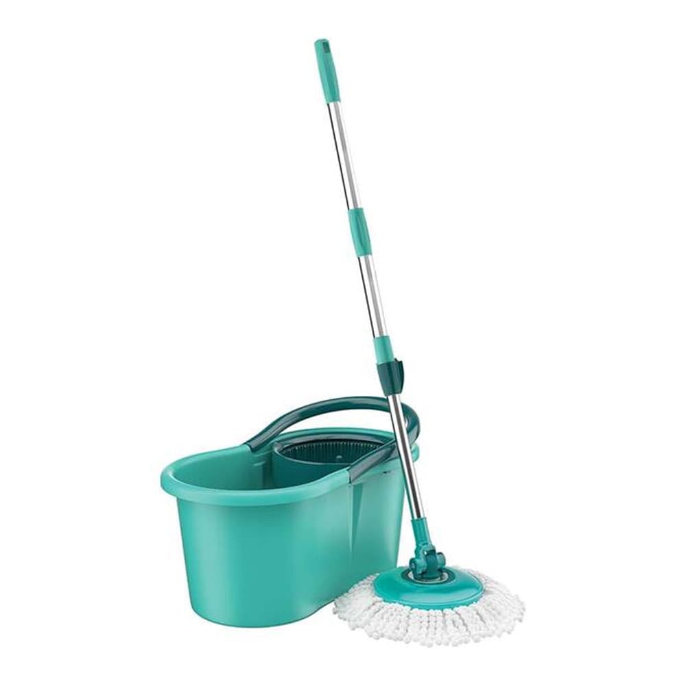 Mop Giratório Flash Limp Verde Água