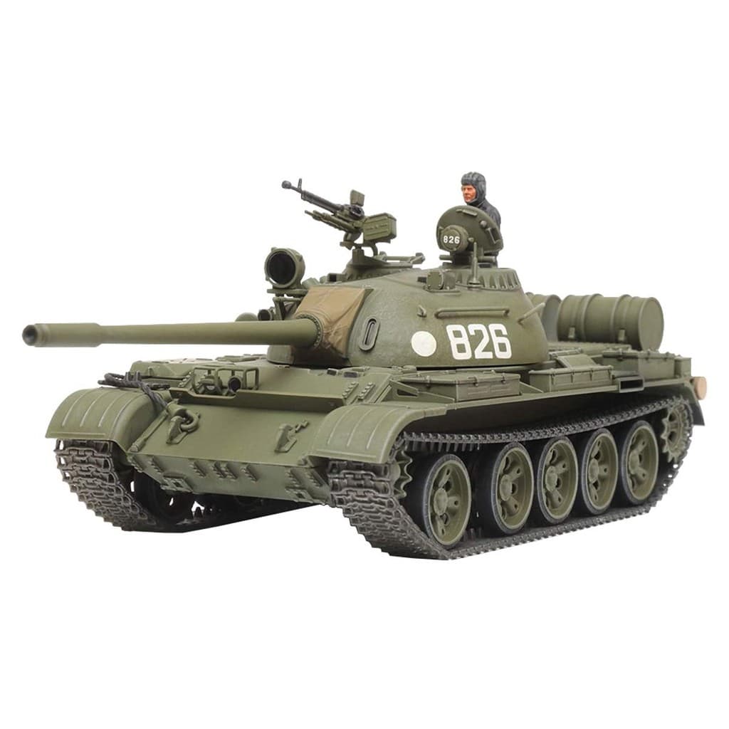 Tamiya 148 Série Miniatura Militar No98 Tanque Soviético T-55 Modelo de Plástico 32598