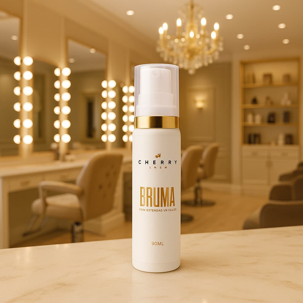 🍒Bruma Cherry Lash Profissional Fixação e Durabilidade para Extensão de Cílios 90ml
