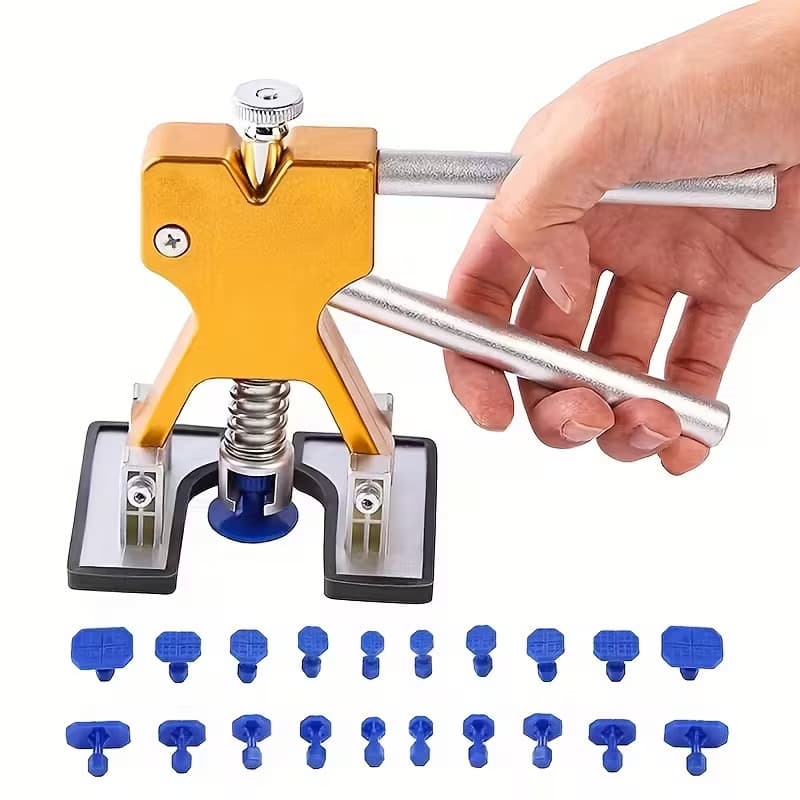 Alicate Repuxador Milimétrico C/18 Ventosas Martelinho Ouro