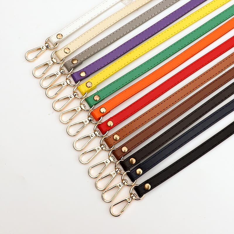 Bolsa de Couro Transversal 1,2cm Comprimento Ajustável 128cm Cinto de Substituição PU DIY