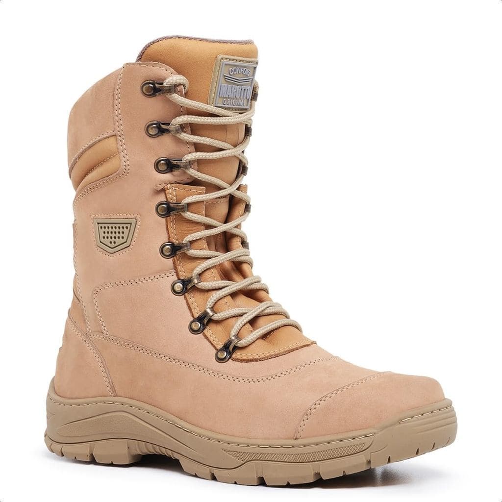 Bota masculina motociclista resistente