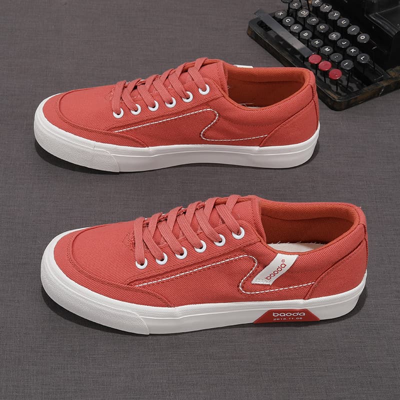 Sapatos de lona estilo masculino sapatos na moda primavera novo estilo versão coreana All-Match respirável sapatos de pa