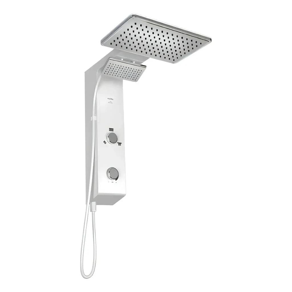 Chuveiro Eletrônico Hydra Falls 7700W 220V Branco Termoplástico