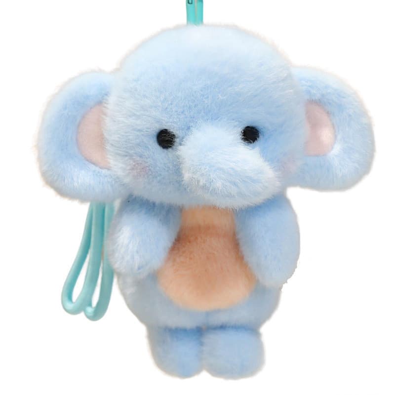 Perfumado Bonito Série Q Pingente De Pelúcia Chita Gato Siamês Branco Coelho Elefante Pinguim Cão Boneca Saco Chaveiro D