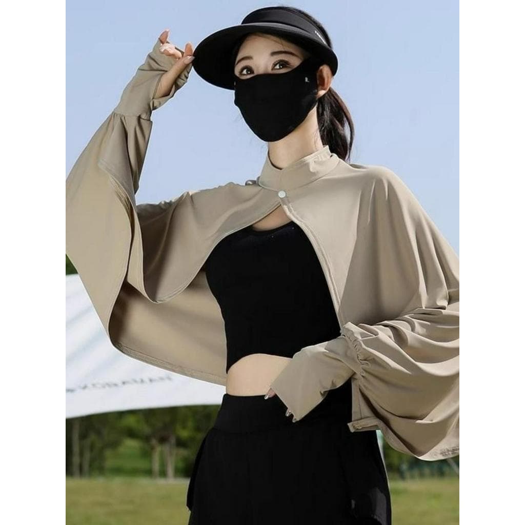 Protetor solar de seda gelo roupas femininas verão novo estilo Anti-ultravioleta venda quente equitação Super fada All-m
